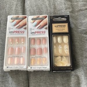 Impress Nails set of 3